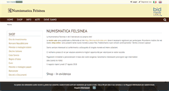 Desktop Screenshot of numismaticafelsinea.it